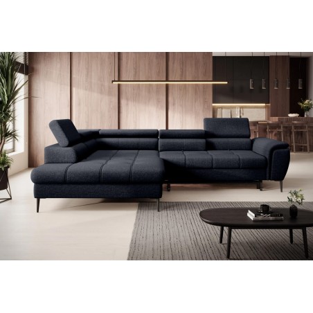 Narożnik DENVER L Lewostronny z funkcją spania Lewostronny w ktaninie SERENO 696 WERSAL