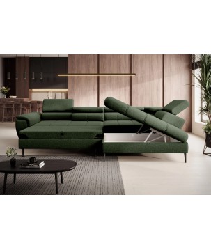 Narożnik DENVER L Prawostronny z funkcją spania Prawostronny w ktaninie SERENO 690 WERSAL