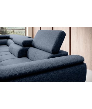 Narożnik DENVER L Prawostronny z funkcją spania Prawostronny w ktaninie SERENO 691 WERSAL