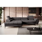 Narożnik DENVER L Lewostronny z funkcją spania Lewostronny w ktaninie SERENO 686 WERSAL