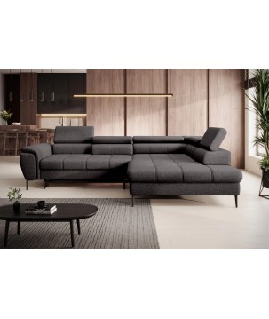 Narożnik DENVER L Prawostronny z funkcją spania Prawostronny w ktaninie SERENO 686 WERSAL