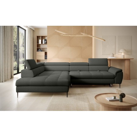 Narożnik EMPOLI L Lewostronny z funkcją spania Lewostronny w ktaninie ARAGON 97 WERSAL