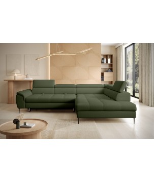 Narożnik EMPOLI L Prawostronny z funkcją spania Prawostronny w ktaninie ARAGON 39 WERSAL