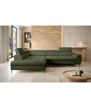 Narożnik EMPOLI L Lewostronny z funkcją spania Lewostronny w ktaninie ARAGON 39 WERSAL