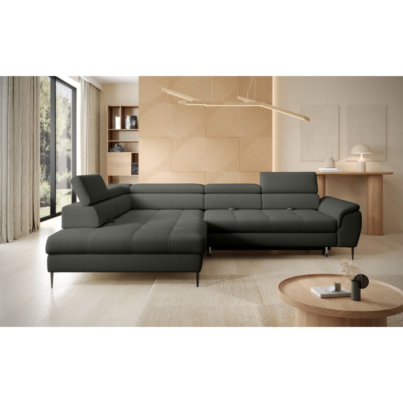 Narożnik EMPOLI L Lewostronny z funkcją spania Lewostronny w ktaninie ARAGON 97 WERSAL