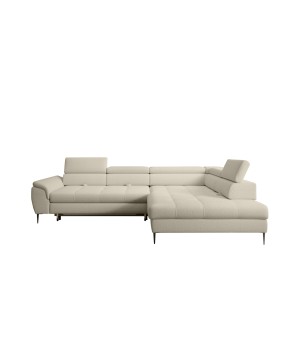 Narożnik EMPOLI L Prawostronny z funkcją spania Prawostronny w ktaninie ARAGON 03 WERSAL