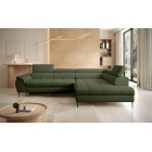 Narożnik EMPOLI L Prawostronny z funkcją spania Prawostronny w ktaninie ARAGON 39 WERSAL