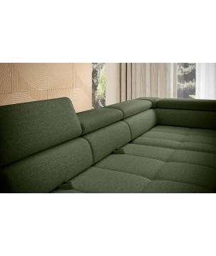 Narożnik EMPOLI L Prawostronny z funkcją spania Prawostronny w ktaninie ARAGON 39 WERSAL