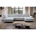 Narożnik EMPOLI XL w układzie U Lewostronny z funkcją spania Lewostronny w ktaninie AUSTIN 20 WERSAL