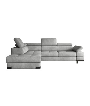 Narożnik EMPORIO L Lewostronny z funkcją spania Lewostronny w ktaninie SERENO 692 WERSAL