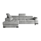 Narożnik EMPORIO L Lewostronny z funkcją spania Lewostronny w ktaninie SERENO 692 WERSAL