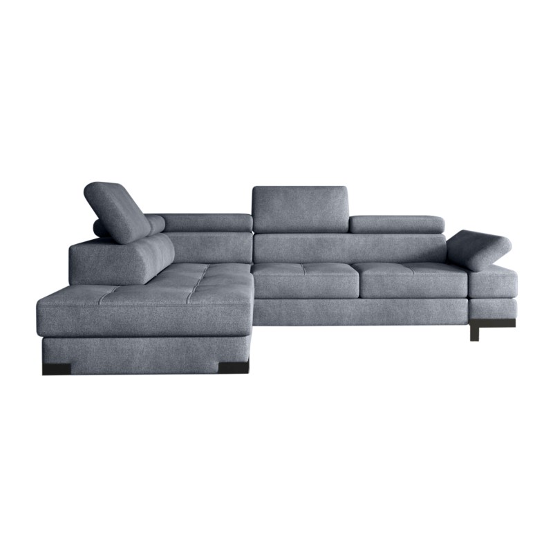 Narożnik EMPORIO L Lewostronny z funkcją spania Lewostronny w ktaninie SERENO 694 WERSAL