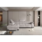 Narożnik EMPORIO L Lewostronny z funkcją spania Lewostronny w ktaninie SERENO 682 WERSAL