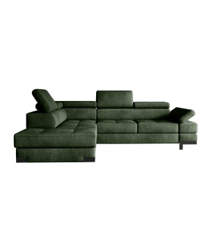 Narożnik EMPORIO L Lewostronny z funkcją spania Lewostronny w ktaninie SERENO 690 WERSAL