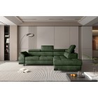 Narożnik EMPORIO L Prawostronny z funkcją spania Prawostronny w ktaninie SERENO 690 WERSAL