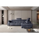 Narożnik EMPORIO L Prawostronny z funkcją spania Prawostronny w ktaninie SERENO 695 WERSAL