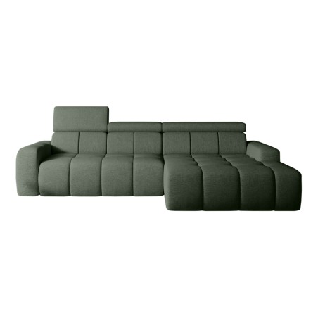 Narożnik ENZO S układ L z elektryczną regulacją siedziska Prawostronny z funkcją spania w ktaninie SORELLA 34 WERSAL