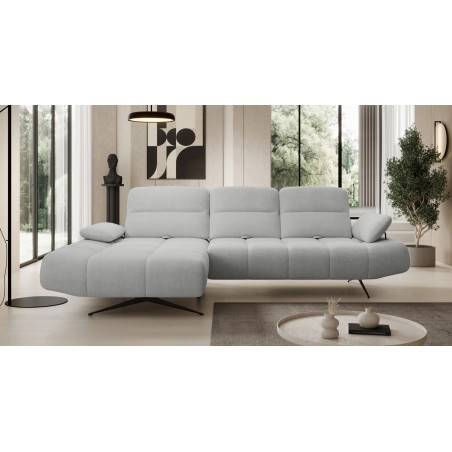 Narożnik FALCAO S układ L Lewostronny z funkcją RELAX w ktaninie AURORA 04 WERSAL