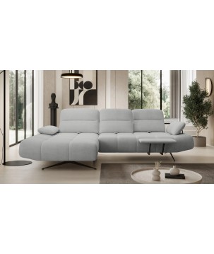 Narożnik FALCAO S układ L Lewostronny z funkcją RELAX w ktaninie AURORA 04 WERSAL