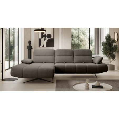 Narożnik FALCAO S układ L Lewostronny z funkcją RELAX w ktaninie AURORA 06 WERSAL