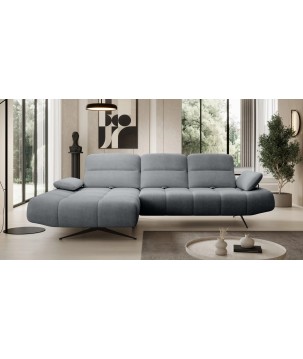 Narożnik FALCAO S układ L Lewostronny z funkcją RELAX w ktaninie AURORA 17 WERSAL