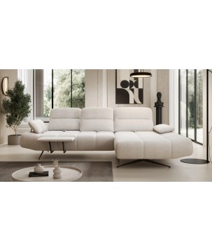 Narożnik FALCAO S układ L Prawostronny z funkcją RELAX w ktaninie AURORA 02 WERSAL