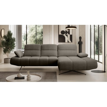 Narożnik FALCAO S układ L Prawostronny z funkcją RELAX w ktaninie AURORA 06 WERSAL