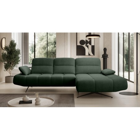 Narożnik FALCAO S układ L Prawostronny z funkcją RELAX w ktaninie AURORA 11 WERSAL