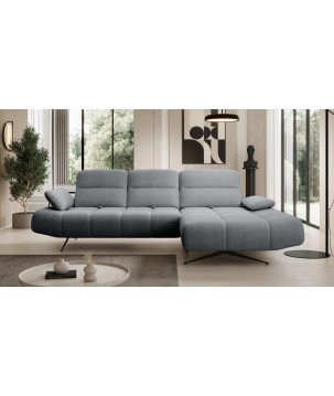 Narożnik FALCAO S układ L Prawostronny z funkcją RELAX w ktaninie AURORA 17 WERSAL