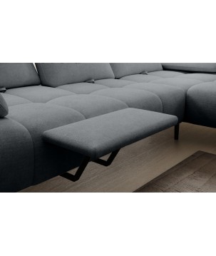 Narożnik FALCAO S układ L Prawostronny z funkcją RELAX w ktaninie AURORA 17 WERSAL