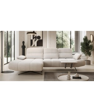 Narożnik FALCAO S układ L Lewostronny z funkcją RELAX w ktaninie AURORA 02 WERSAL