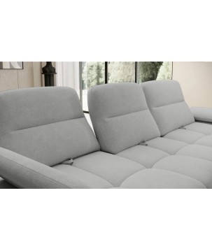 Narożnik FALCAO S układ L Lewostronny z funkcją RELAX w ktaninie AURORA 04 WERSAL