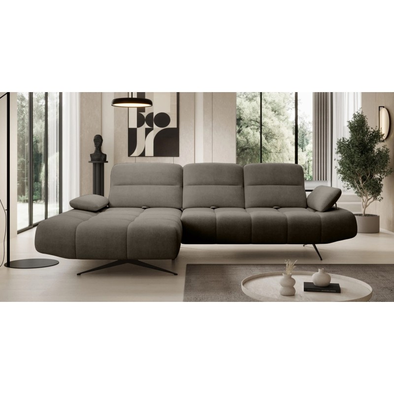 Narożnik FALCAO S układ L Lewostronny z funkcją RELAX w ktaninie AURORA 06 WERSAL