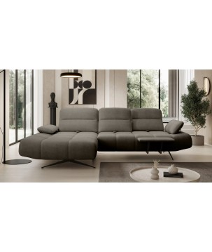 Narożnik FALCAO S układ L Lewostronny z funkcją RELAX w ktaninie AURORA 06 WERSAL