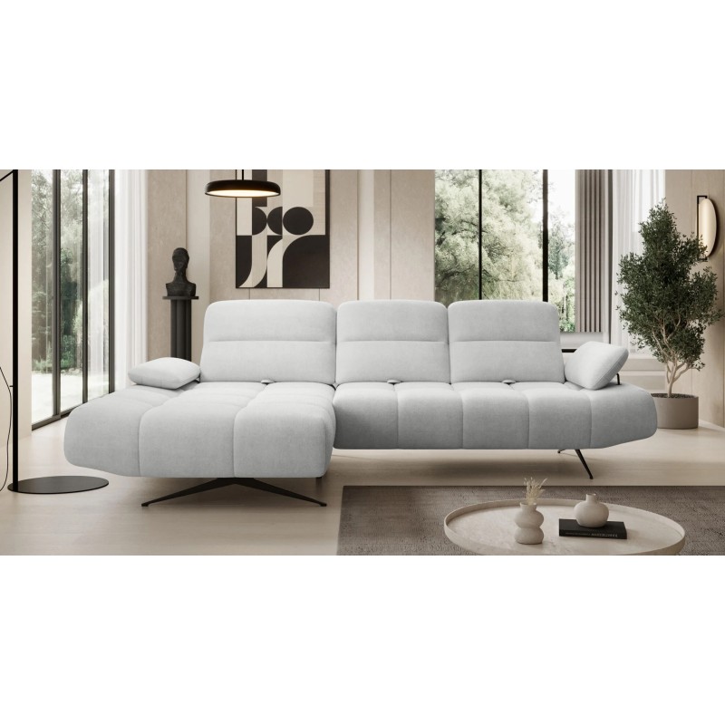 Narożnik FALCAO S układ L Lewostronny z funkcją RELAX w ktaninie AURORA 15 WERSAL