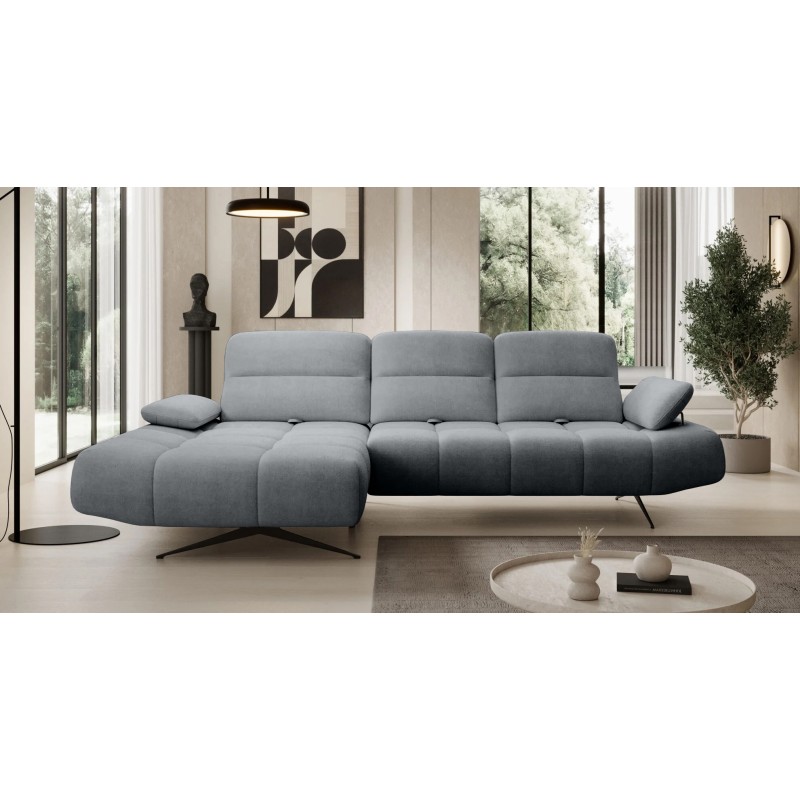 Narożnik FALCAO S układ L Lewostronny z funkcją RELAX w ktaninie AURORA 17 WERSAL