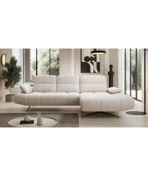 Narożnik FALCAO S układ L Prawostronny z funkcją RELAX w ktaninie AURORA 02 WERSAL