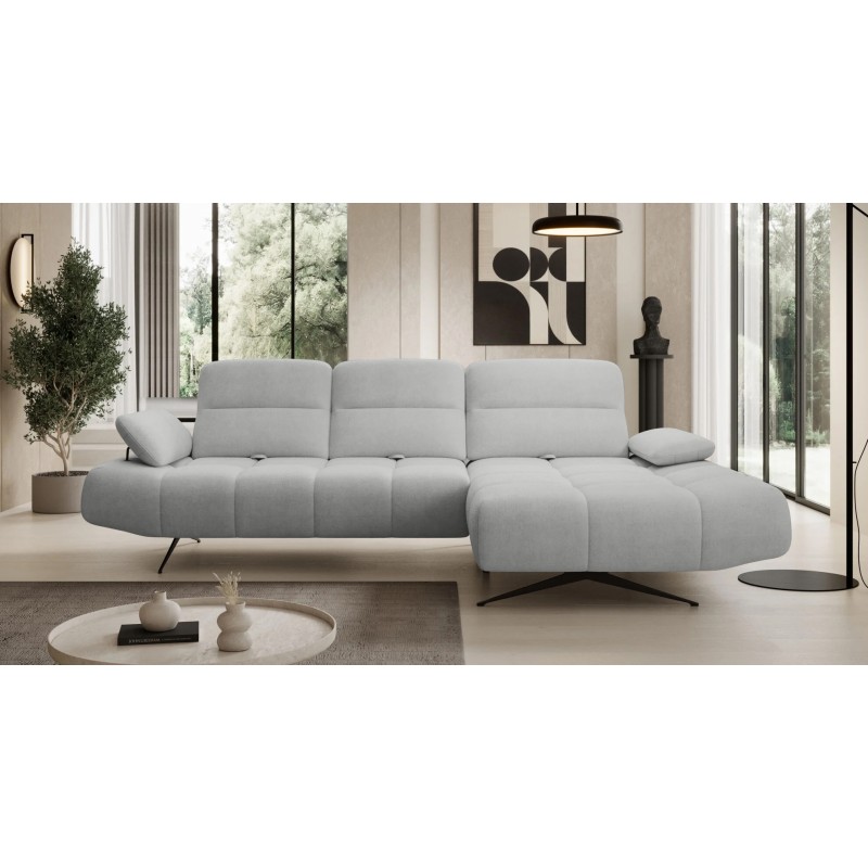 Narożnik FALCAO S układ L Prawostronny z funkcją RELAX w ktaninie AURORA 04 WERSAL