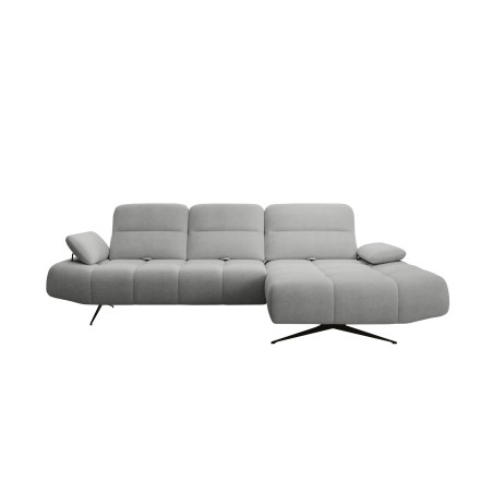 Narożnik FALCAO S układ L Prawostronny z funkcją RELAX w ktaninie AURORA 04 WERSAL