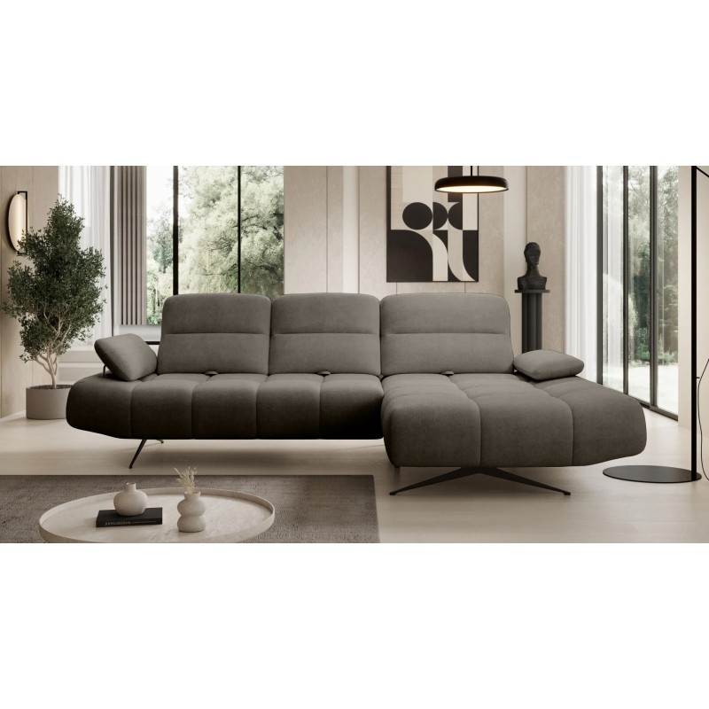 Narożnik FALCAO S układ L Prawostronny z funkcją RELAX w ktaninie AURORA 06 WERSAL