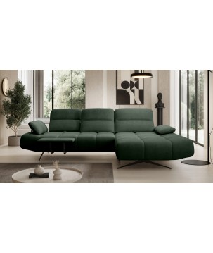 Narożnik FALCAO S układ L Prawostronny z funkcją RELAX w ktaninie AURORA 11 WERSAL