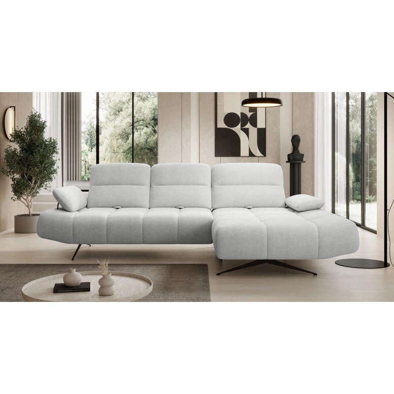 Narożnik FALCAO S układ L Prawostronny z funkcją RELAX w ktaninie AURORA 15 WERSAL