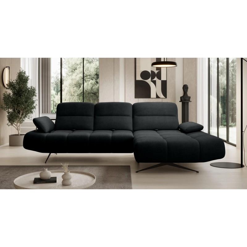 Narożnik FALCAO S układ L Prawostronny z funkcją RELAX w ktaninie AURORA 20 WERSAL