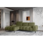 Narożnik GIANO S układ L Lewostronny z elektryczną regulacją siedziska w ktaninie AUSTIN 12 WERSAL