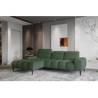 Narożnik GIANO S układ L Lewostronny z elektryczną regulacją siedziska w ktaninie AUSTIN 13 WERSAL