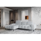 Narożnik GIANO S układ L Lewostronny z elektryczną regulacją siedziska w ktaninie AUSTIN 17 WERSAL