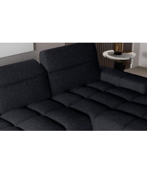 Narożnik GIANO S układ L Lewostronny z elektryczną regulacją siedziska w ktaninie AUSTIN 21 WERSAL