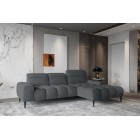 Narożnik GIANO S układ L Prawostronny z elektryczną regulacją siedziska w ktaninie AUSTIN 20 WERSAL