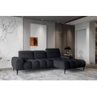 Narożnik GIANO S układ L Prawostronny z elektryczną regulacją siedziska w ktaninie AUSTIN 21 WERSAL