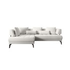 Narożnik GIOTTO L Lewostronnyelektryczna regulacja siedziska tkanina PERFECT HARMONY 02 WERSAL